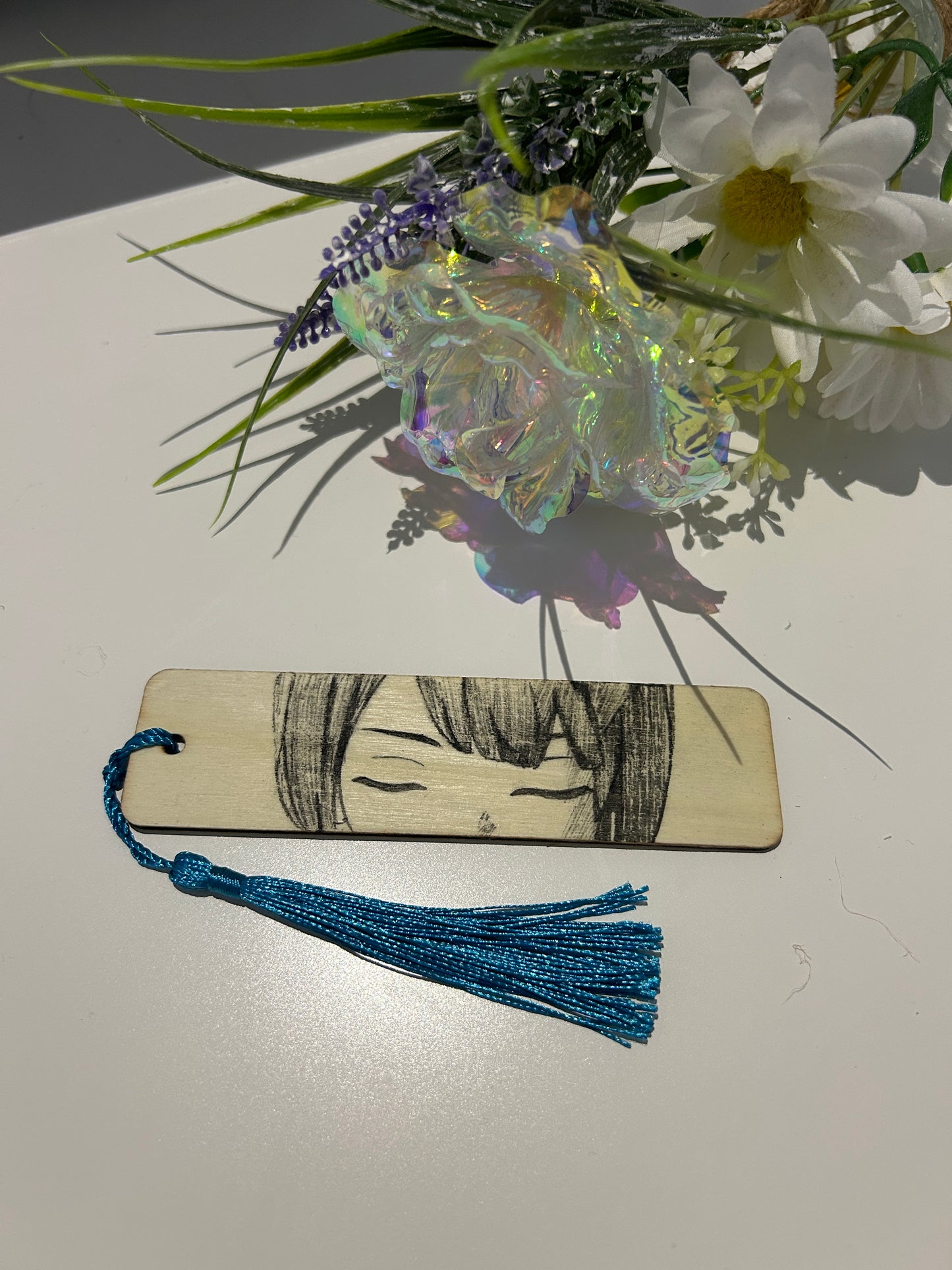 Genshin Impact Wooden Bookmark - Xingqiu