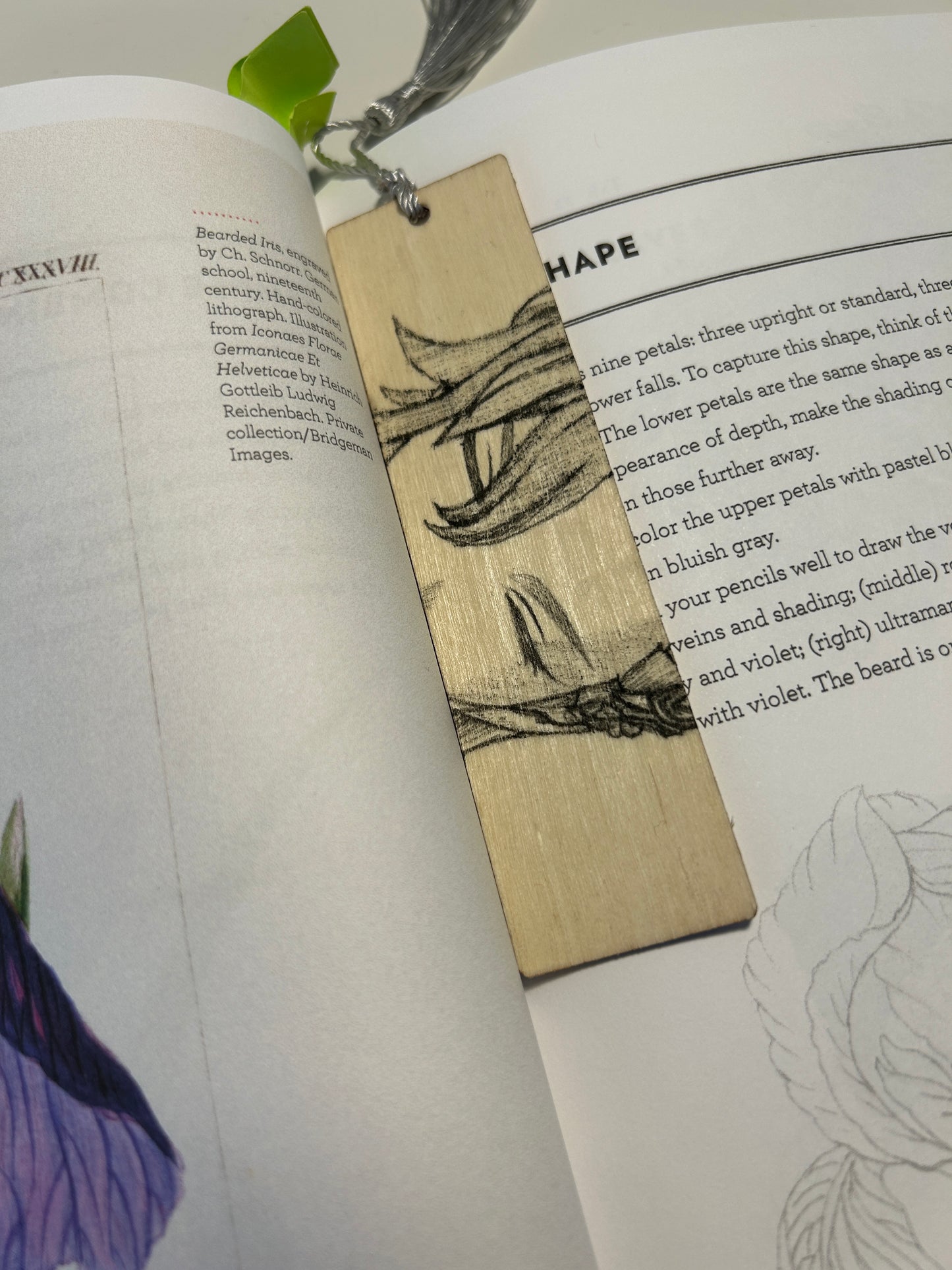 Genshin Impact Wooden Bookmark - Neuvillette