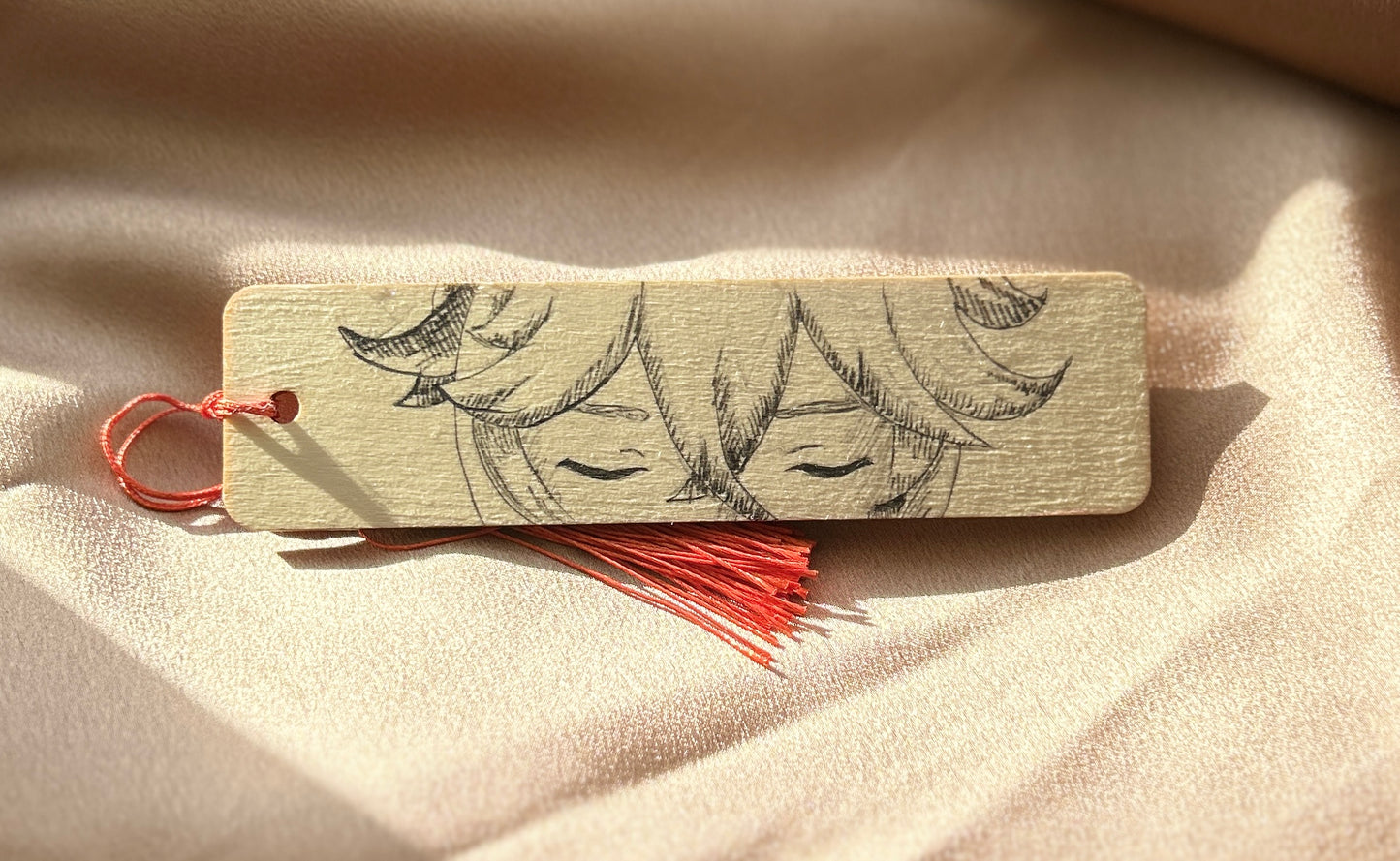 Genshin Impact Wooden Bookmark - Kazuha