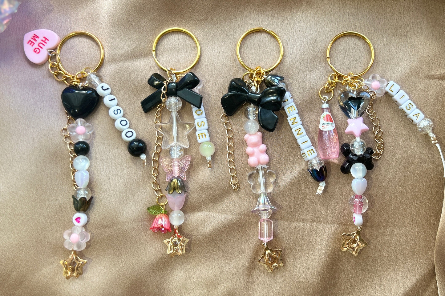 Blackpink Rose Kpop Keychain