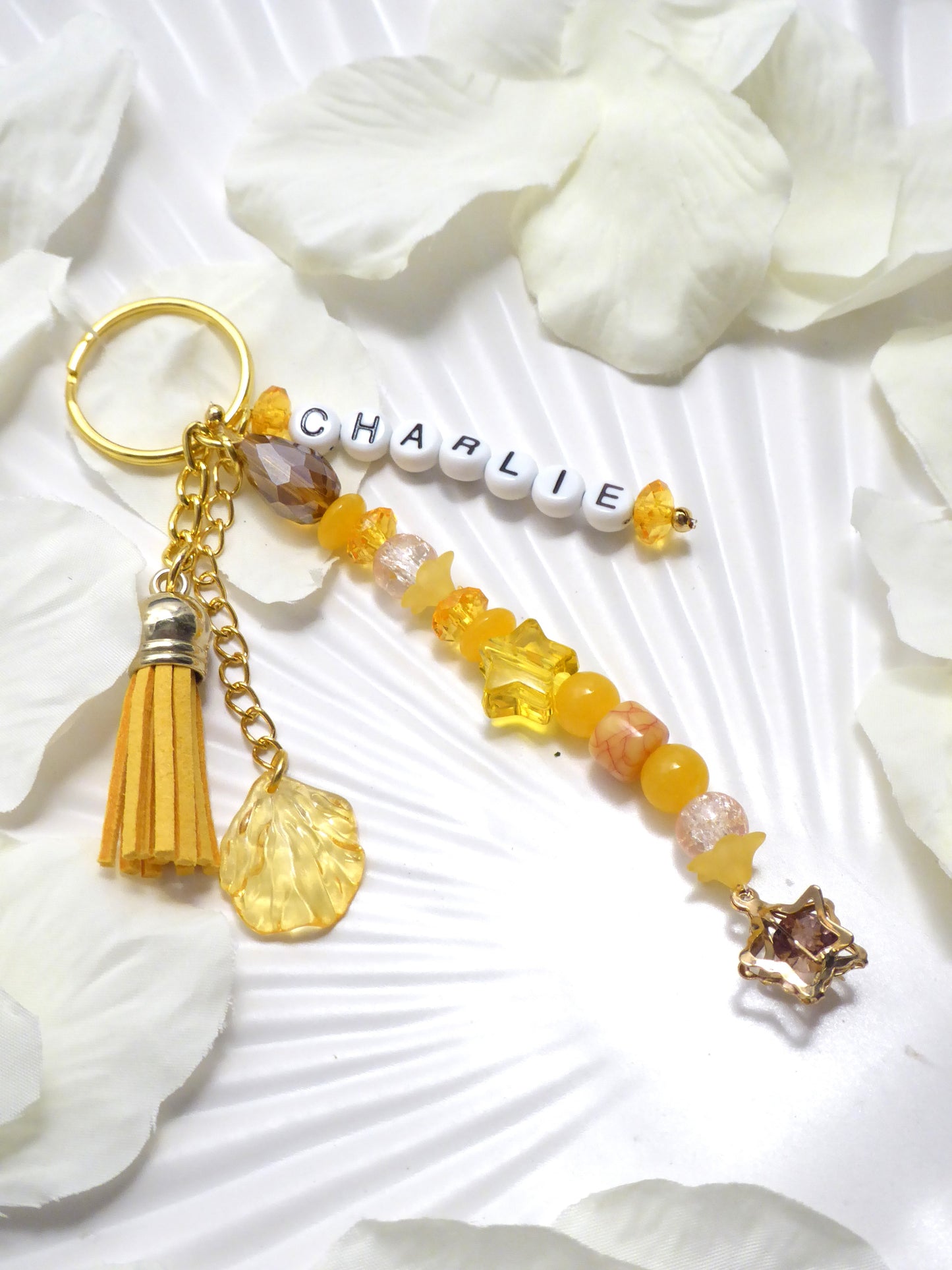 Custom Keychain - Gold